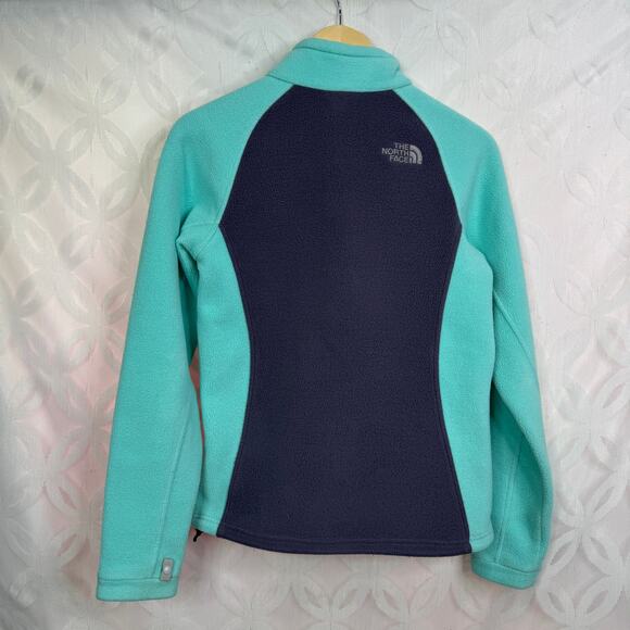 The North Face ISADORA Zip Jacket Womens Fleece Blue Grey Size XS - Picture 4 of 7